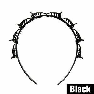 1/2x Double Bangs Hairstyle Hairpin Hair Accessories Hairdressing Headband Clips