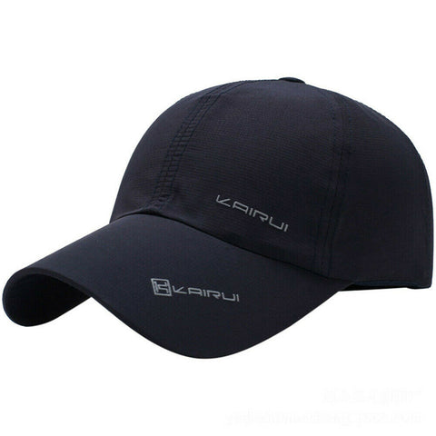 Outdoor Sport Running Baseball Mesh Hat Men Quick-drying Summer Visor Cap