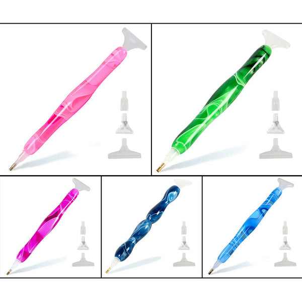 5D Resin Diamond Painting Pen Resin Point Drill Pens Cross Stitch DIY Craft Art