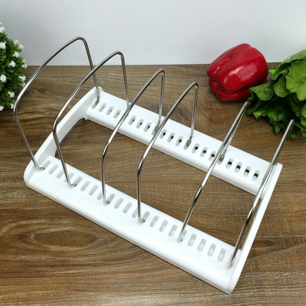 Kitchen Bakeware Organiser Rack Baking Tray Cutting Board Storage For Bakeware