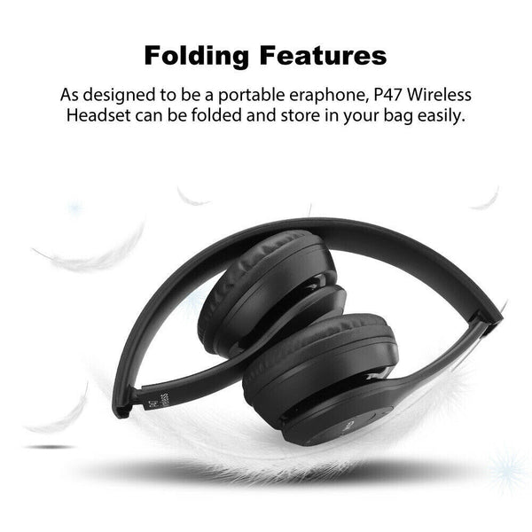 Wireless Noise Cancelling Headphones Bluetooth 4.2 earphone headset with Mic