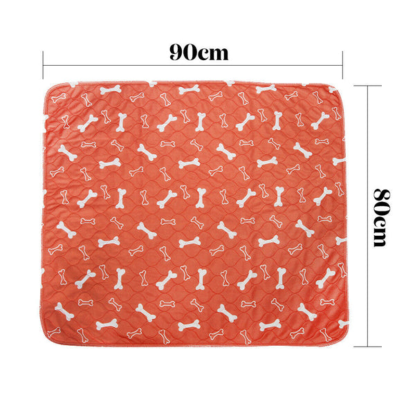 Washable Pet Dog Cat Puppy Training Pee Reusable Pads Cushion Bed Absorbent Mat