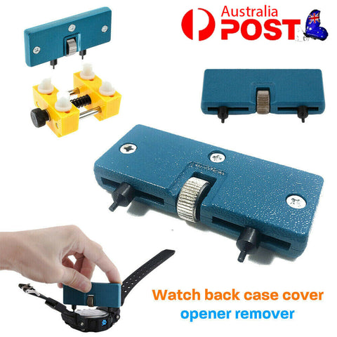 Watch Back Case Cover Opener Remover Wrench Removal Watchmaker Tool Repair Kit