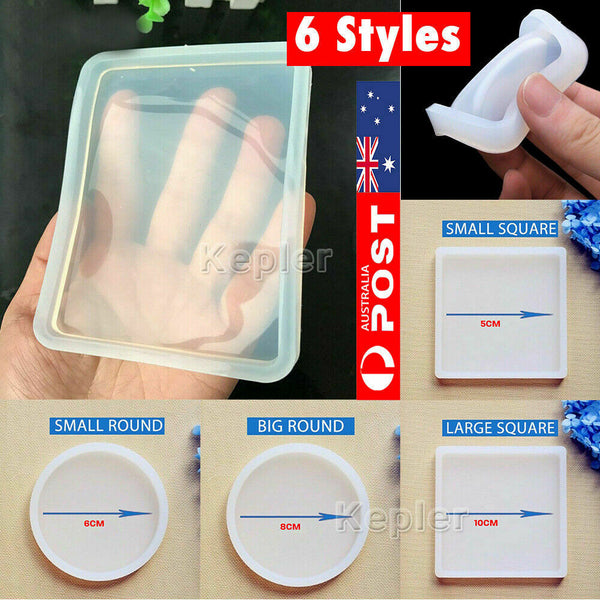 6 Styles Silicone Mold Making Jewelry DIY Polymer Clay Resin Casting Craft Mould