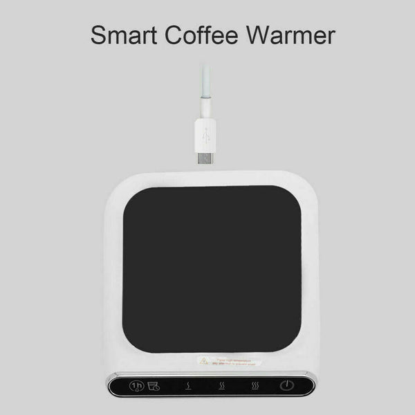 Smart USB Coffee Mug Warmer Tea Milk Cup Heater Pad Heating Plate Office Home