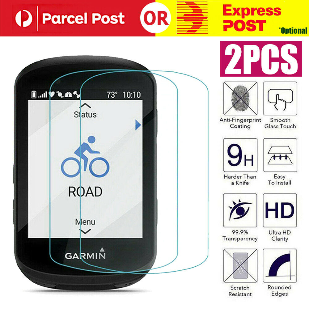 2x Screen Protector for Garmin Edge 530/830 Tempered Glass Screen Protective