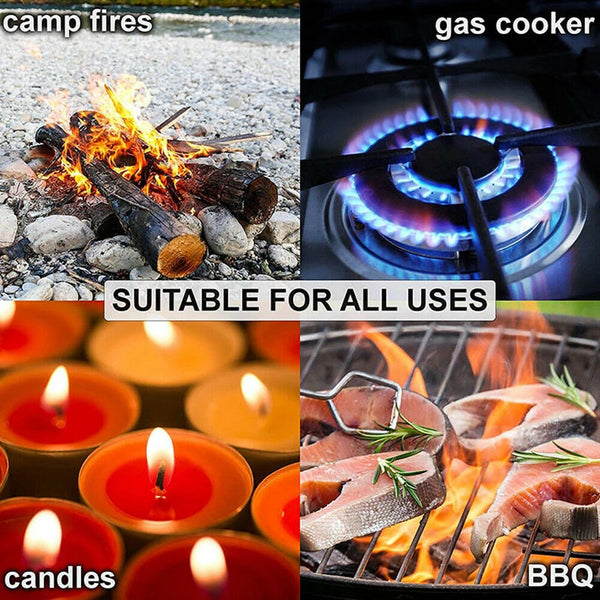 Flameless USB Lighter BBQ Windproof Portable Kitchen Candle Rechargeable