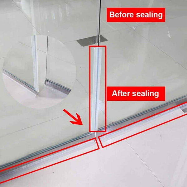 Silicone Sealing Strip Weather Seal Window Door Garage Stripping Waterproof