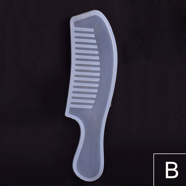 1/2x Silicone Comb Jewelry Making Mold Resin Epoxy Mould Casting Handmade Craft