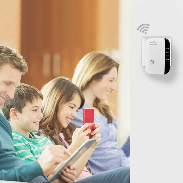 300Mbps Wifi Repeater Wireless-N 802.11 AP Router Extender Booster Range AU Plug