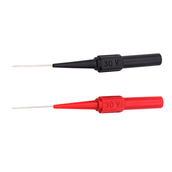 4* Multimeter Testing Lead Fluke Extention Back Probes Sharp Needles Micro Pins