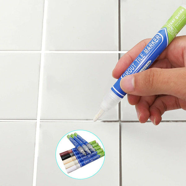 Tile Styling Pen Bathroom Waterproof And Mildew Grout Marker Repair Pen AU Z