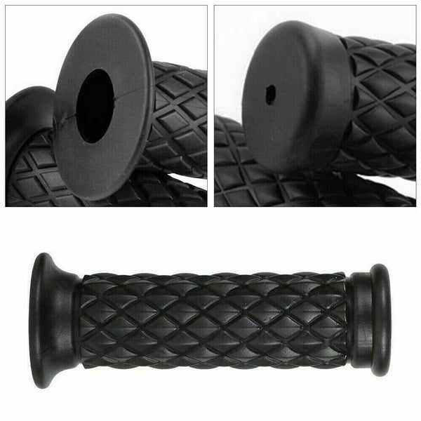 Motorcycle Rubber Gel Hand Grips For 7/8" 22mm Handlebar Sports Bike Universal