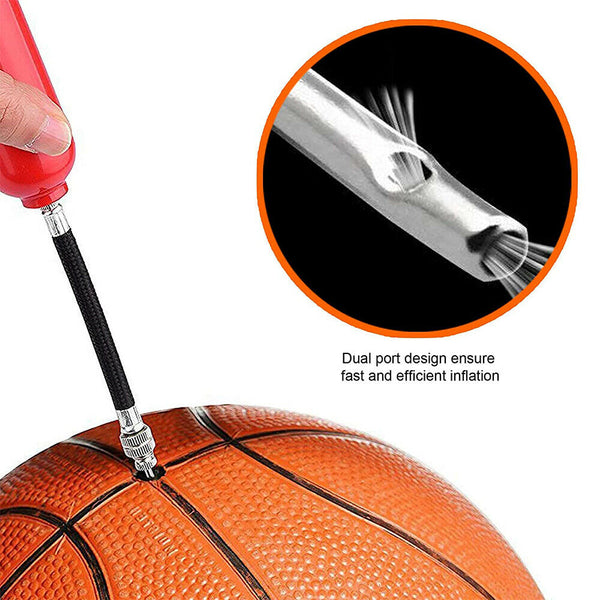 5Pcs Pump Needle Sports Inflating Pin Nozzle Football Basketball Soccer Ball Air