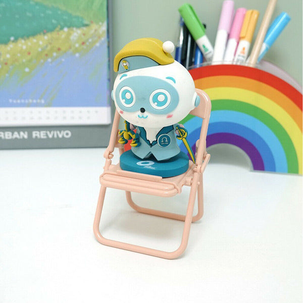 Cute Chair Shape Portable Mobile Phone Holder Smartphone Desktop Brackets AU