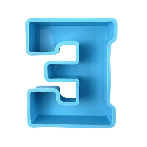 Large Alphabet Epoxy Resin Mold 3D Alphabet English Letter A To Z Mould Decor AU