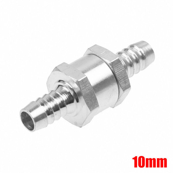 6/8/10/12mm Aluminum One-way Non-return Check Valve Fuel Water Gas/Air Vacuum