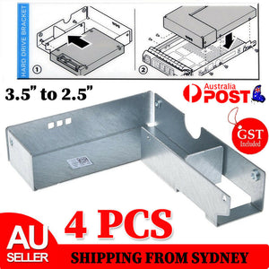 3.5" to 2.5" SAS/SATA Hard Drive Caddy Tray Adapter For Dell 9W8C4 Y004G F238F