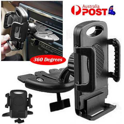 Universal Car CD Slot Mount Mobile Phone Holder Stand Cradle For iPhone Samsung