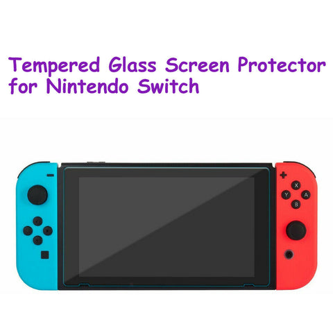 2x Tempered Glass & Hydrogel Screen Protector Guard Film for Nintendo Switch