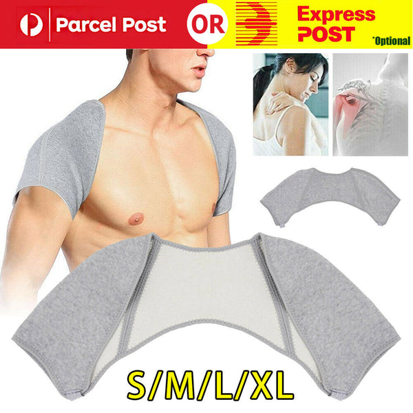 Double Shoulder Support Brace Strap Joint Sport Gym Arthritis Protector Wraps