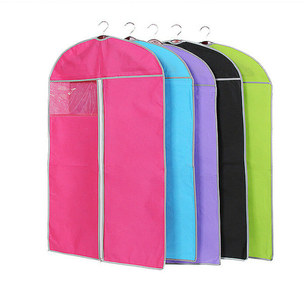 5x Dustproof Storage Bag Garment Dress Cover Suit Clothes Coat Jacket Protector