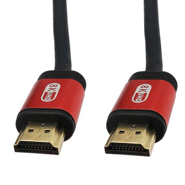 V2.1 Dual HDMI 8K 60Hz / 4K 120Hz 48Gbps 7680X4320 Ultra High Speed Cable Cord