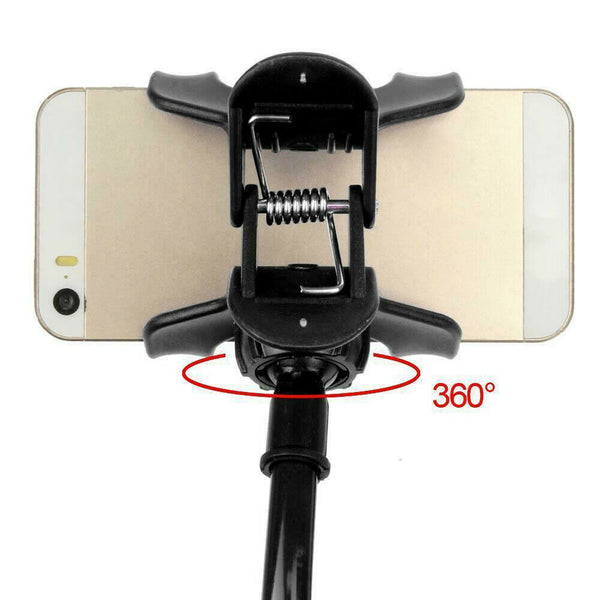 Mobile Phone Flexible Long Stand Holder Clip Gooseneck Bracket Clamp Desk Bed AU