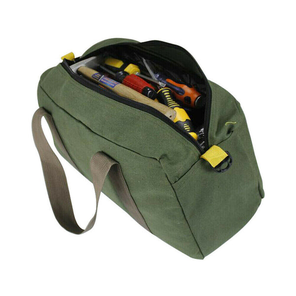 Waterproof Canvas Storage Hand Tool Bag Portable Toolkit Case Heavy Duty Pouch