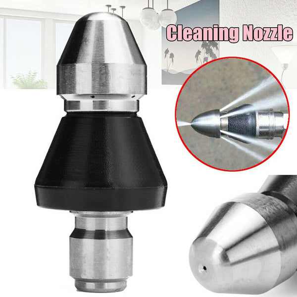 1/4'' Sewer Jetter Nozzle Pressure Washer Drain Cleaner Pipe Jetter Nozzle AU