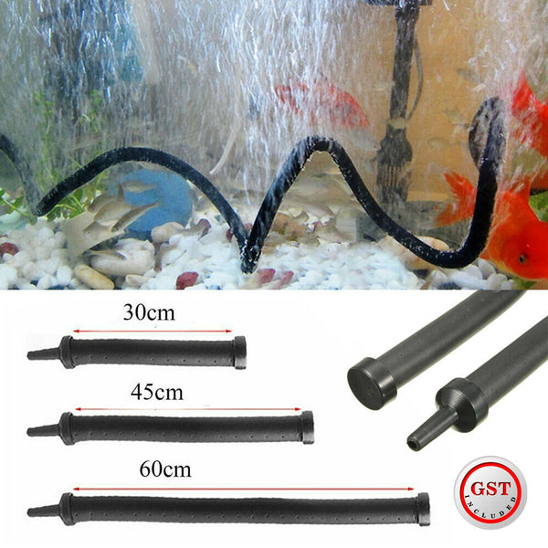 Flexible Air Stones for Aquarium Fish Tank Pond and Septic Pump Bubbles Oxygen