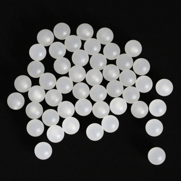 500PCS 7mm Diameter PP Solid Plastic Balls Precision Roller Bearing Transmission