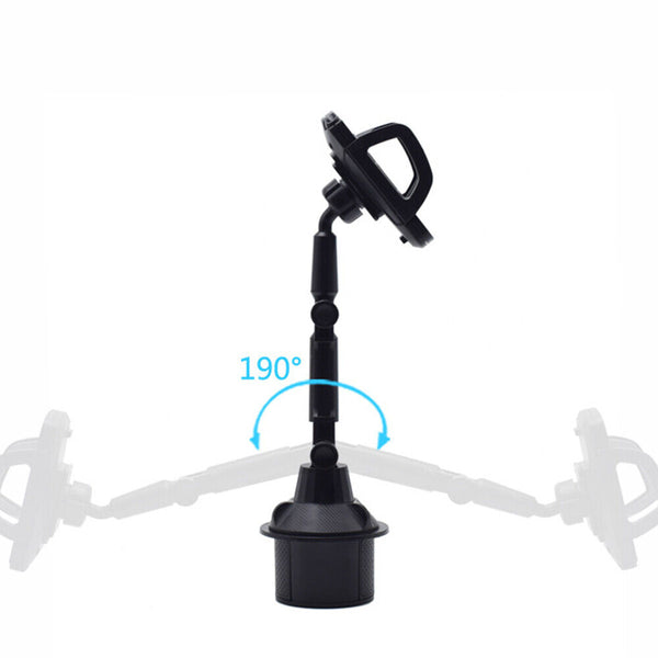 Car Cup Holder Phone Mount 360 Rotating Adjustable Bracket for Mobile Phone GPS