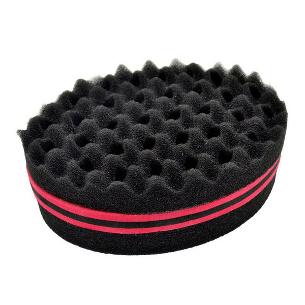 Wave Barber Hair Brush Sponge for Dreads Afro Locs Twist Curl Coil Magic Tool