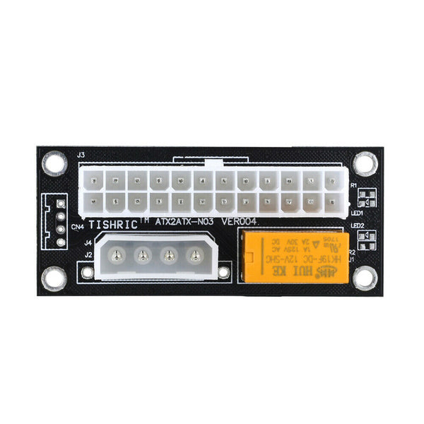 Add2psu ATX 24Pin to 4Pin/SATA Dual PSU Power Supply Sync Adapter