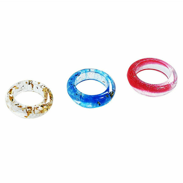 Ring Silicone Pendant Mold Jewellry Making Resin Mould Epoxy Casting Craft DIY