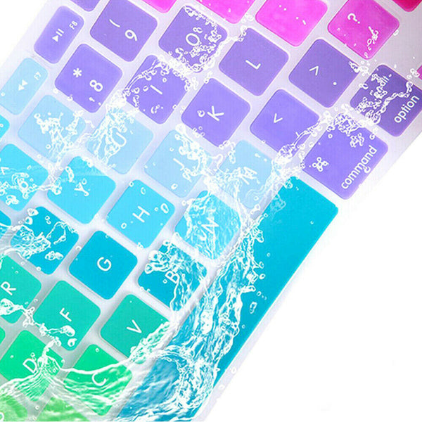 Silicone Keyboard Cover Case Protector For MacBook Air/Pro 13" 15" 17" Touchbar