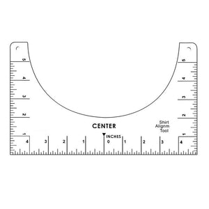 T-Shirt Alignment Tool - Ruler - Centering Tool Vinyl Heat Press Sublimation AU