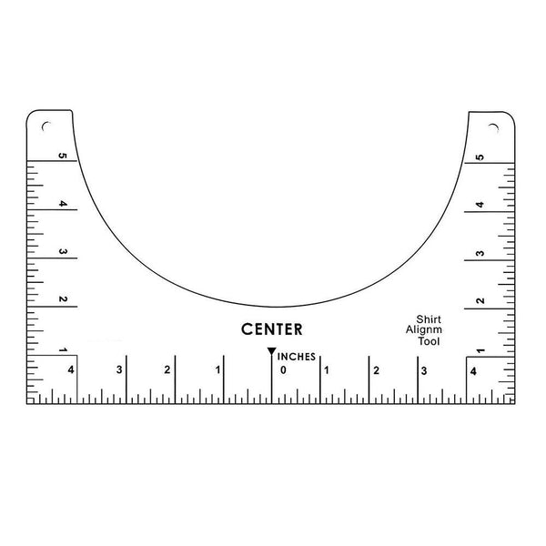 T-Shirt Alignment Tool - Ruler - Centering Tool Vinyl Heat Press Sublimation AU