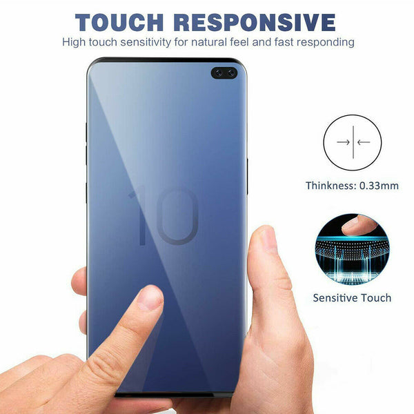 For Samsung Galaxy S20+ Ultra Tempered Glass Screen Protector + Camera Lens Film