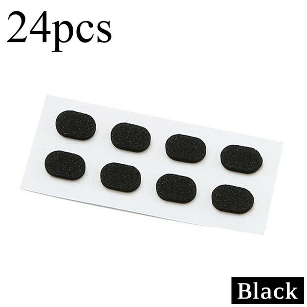 24X Soft Foam Anti-Slip Stick On Eyeglass Sunglasses Glasses Nose Pads Holder AU