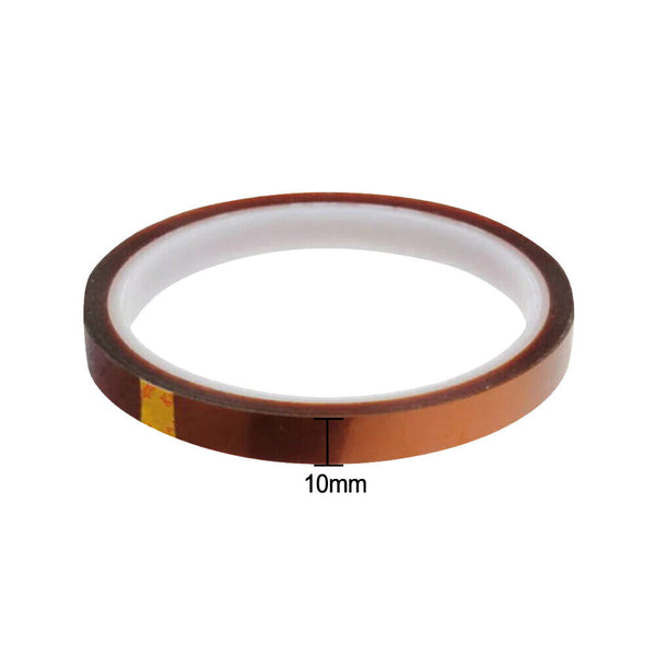33M 5-20mm Kapton Tape High Temperature Heat Resistant Polyimide Tape New