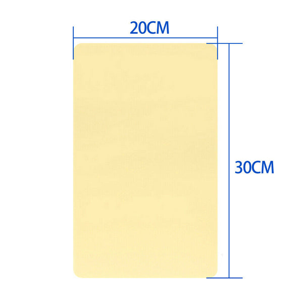 Tattoo Practice Fake Skin A4 20x30cm Silicone Double Sided 3mm Thick Reusable AU