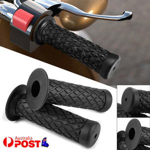 Motorcycle Rubber Gel Hand Grips For 7/8" 22mm Handlebar Sports Bike Universal