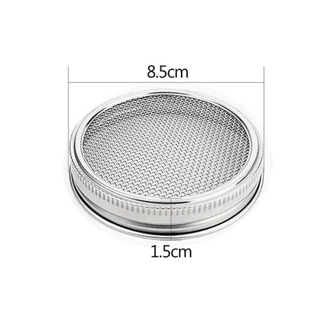 Strainer Seed Sprouting Lids Screen Kits for Wide Mouth Mason Canning Jar Tools