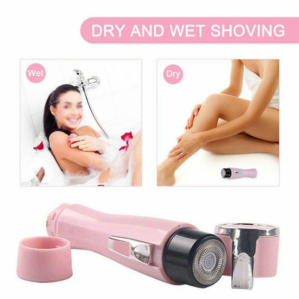 Women’s Facial Electric Shaver Hair Remover Trimmer Body Face Leg Bikini Armpit