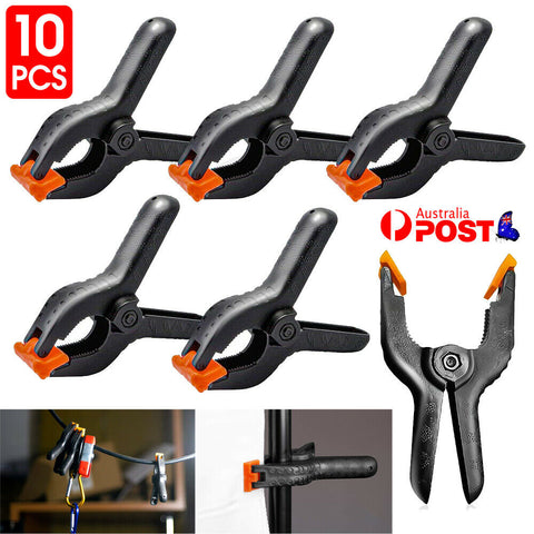 10* Background Clips Backdrop Stand Clamps For Photo Studio Light Photography W^