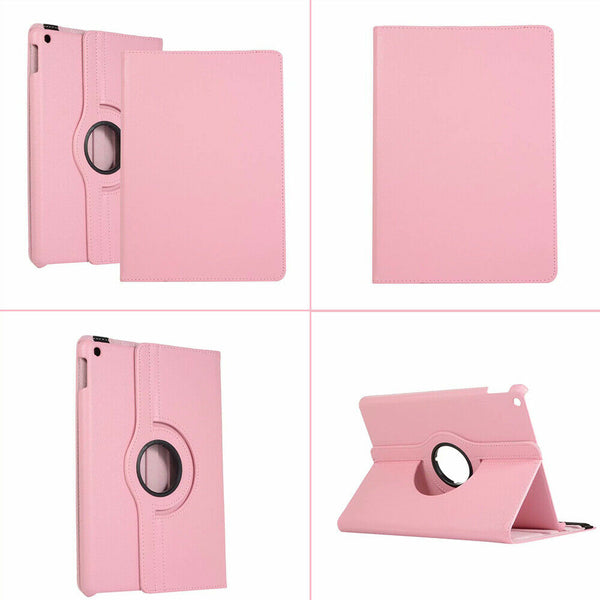 360 Rotating Leather Smart Case Stand Flip Cover for Apple iPad 7th 10.2'' 2019