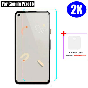 2X For Google Pixel 5 4A 5G 4 XL 3A 3 3XL 2 XL Tempered Glass Screen Protector