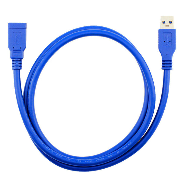 SuperSpeed USB 3.0 Male to Female Data Cable Extension Cord For Laptop PC Camera